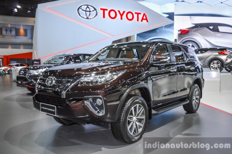 India-bound 2016 Toyota Fortuner - 2016 Bangkok Live