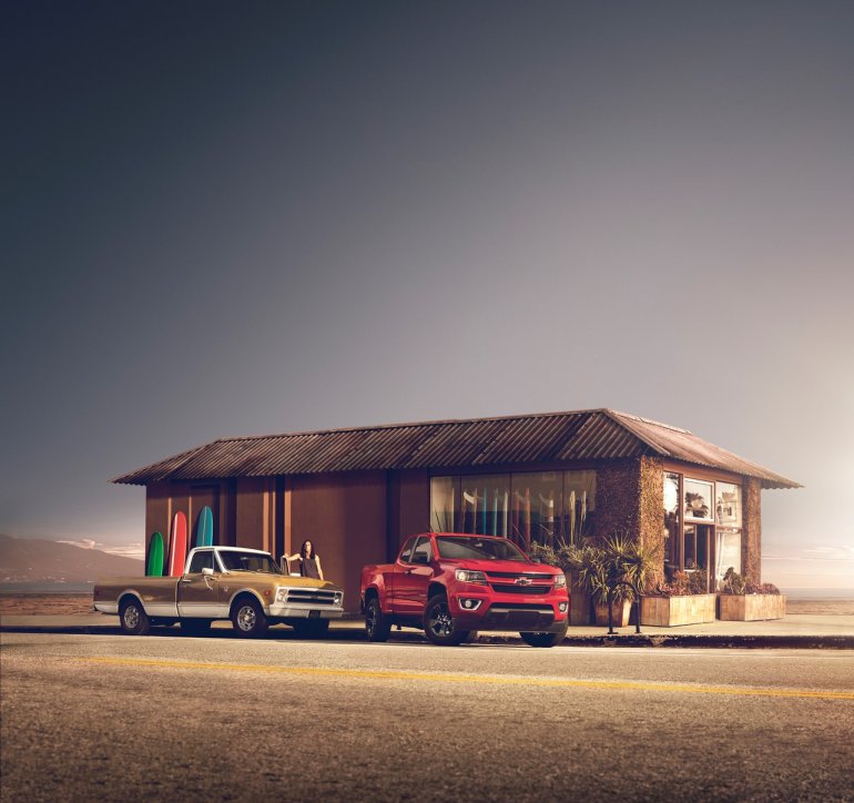 Chevrolet Colorado Shoreline front three quarters