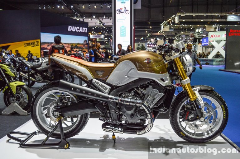 Honda CB650 Scrambler Concept - 2016 Bangkok Live