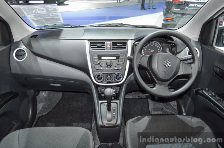 Suzuki (Maruti) Celerio with body kit dashboard at the 2016 BIMS
