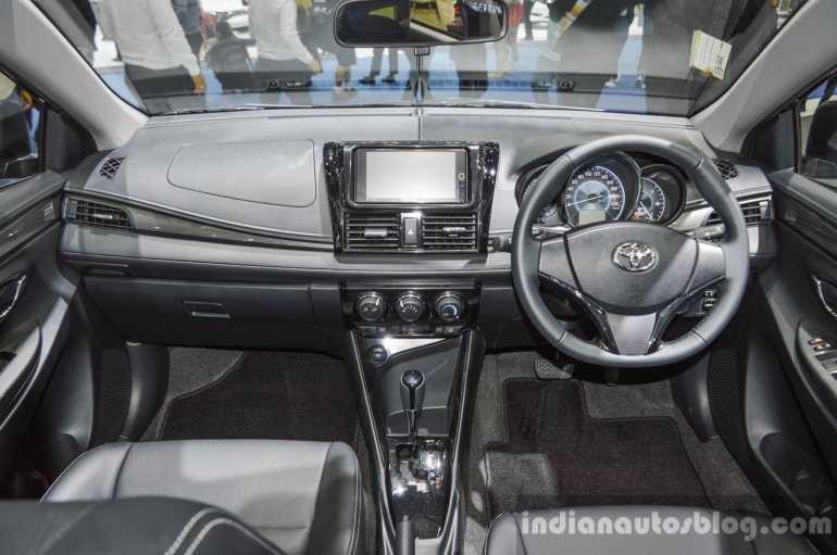 Toyota Vios Exclusive Edition dashboard at 2016 BIMS