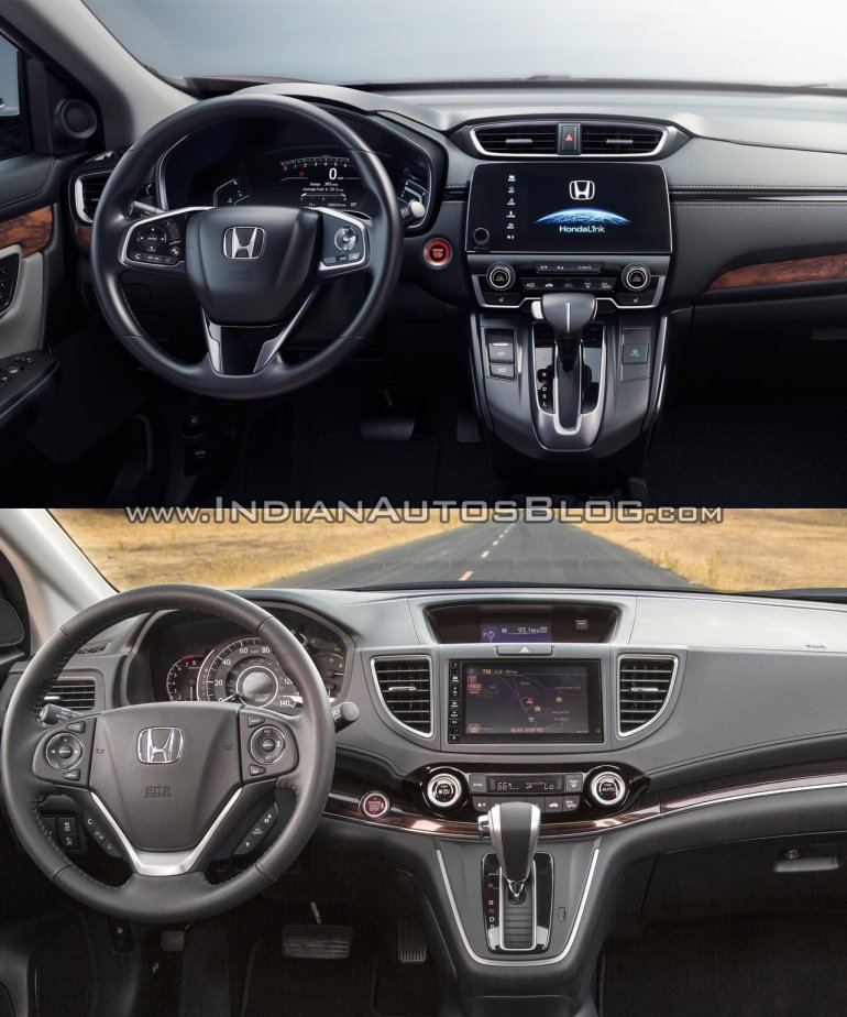 2017 Honda CR-V vs. 2015 Honda CR-V - In Images