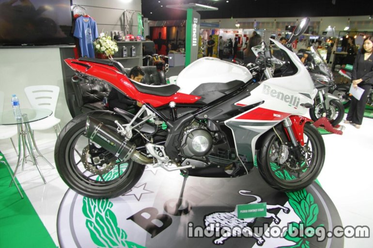 Benelli Tornado 302 side at Thai Motor Show
