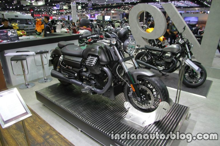 Moto Guzzi Audace front three quarter right at Thai Motor Expo