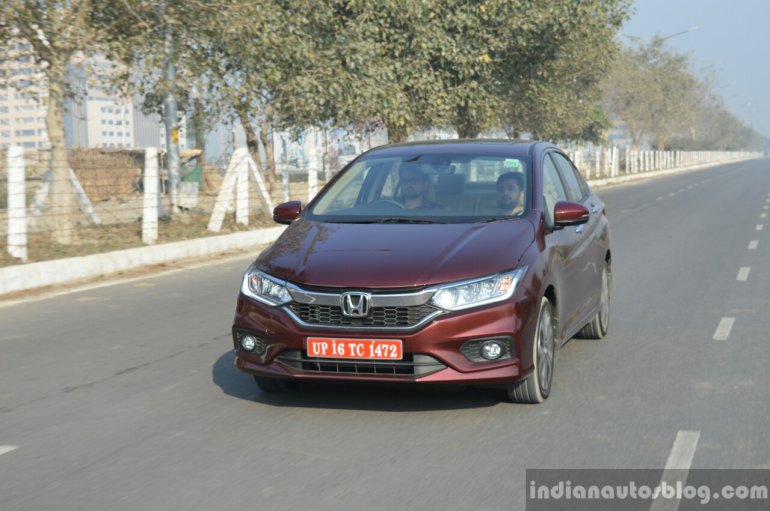 2017 Honda City ZX (facelift) rear quarter First Drive Review