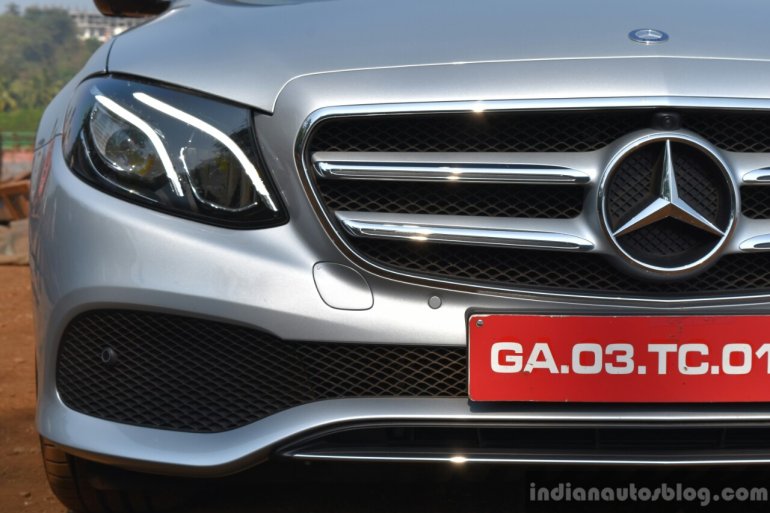2017 Mercedes E Class (LWB) front close First Drive Review