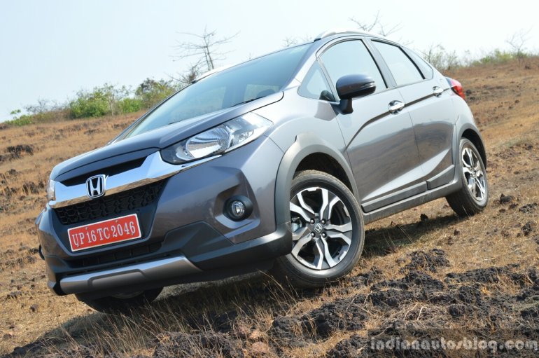 Honda WR-V front three quarter off road First Drive Review