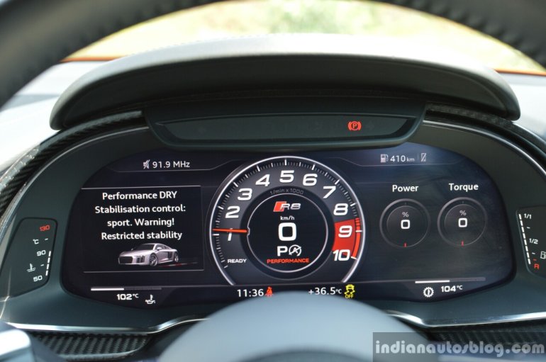 2016 Audi R8 V10 Plus Performance mode review