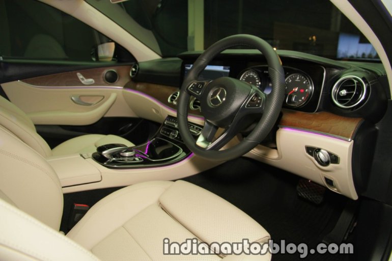 2017 Mercedes E 220 d LWB interior launched in India