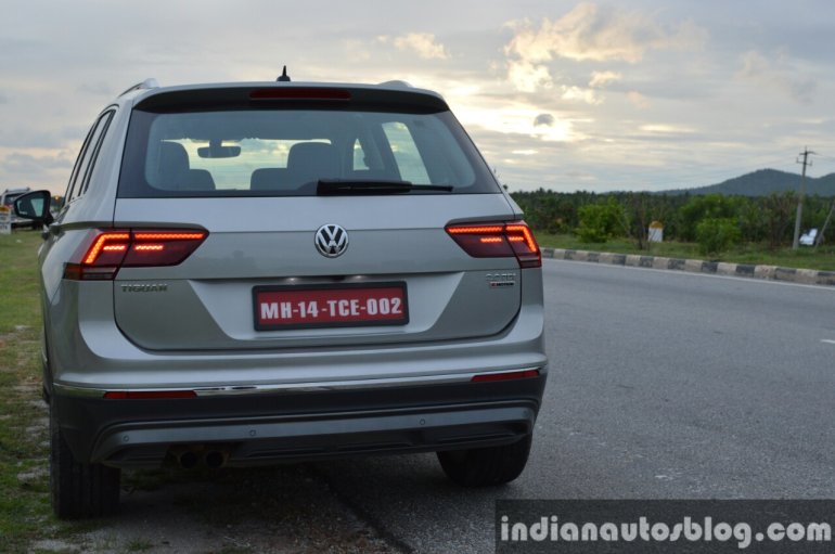 2017 VW Tiguan rear lights First Drive Review