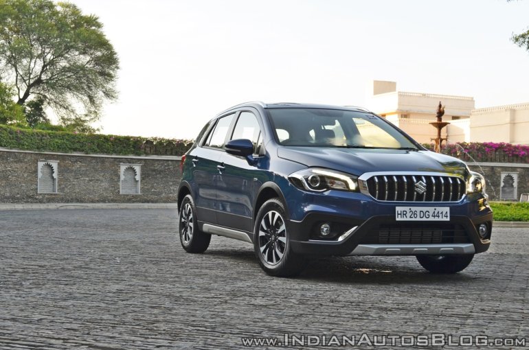 2017 Maruti S-Cross facelift front angle