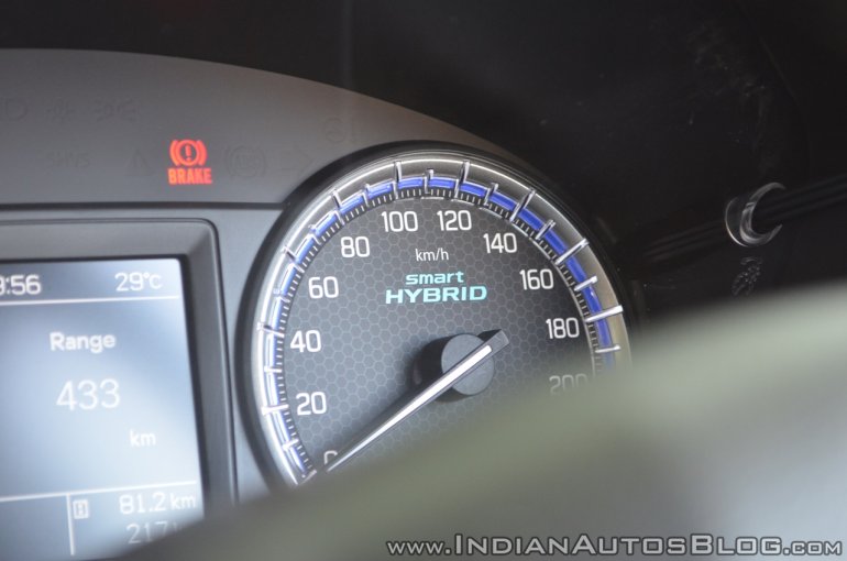 2017 Maruti S-Cross facelift smart hybrid badge