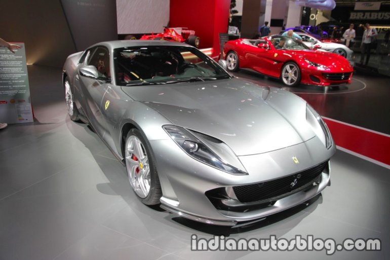 Ferrari 812 Superfast bumper headlamp at IAA 2017