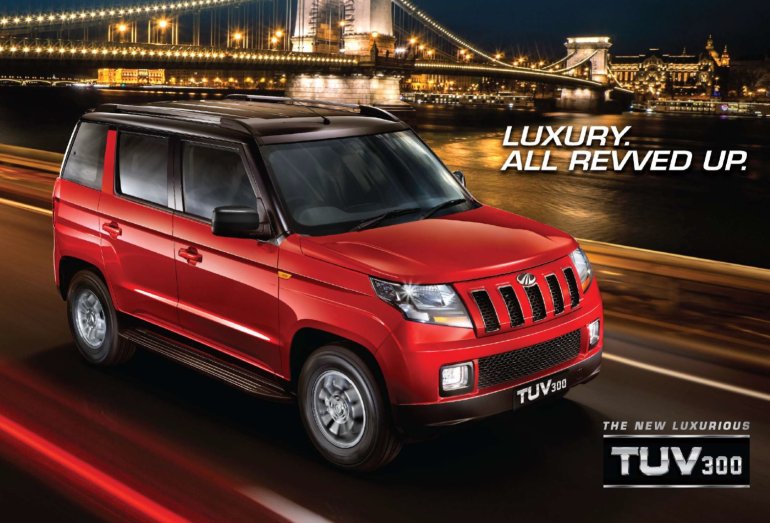 Mahindra TUV300 T10 brochure