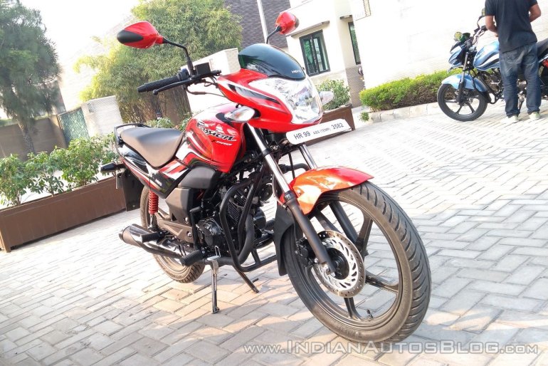 2018 Hero Passion XPro First Ride Review front right quarter