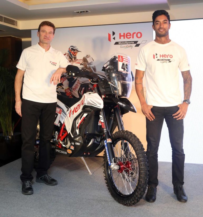 hero rally bike