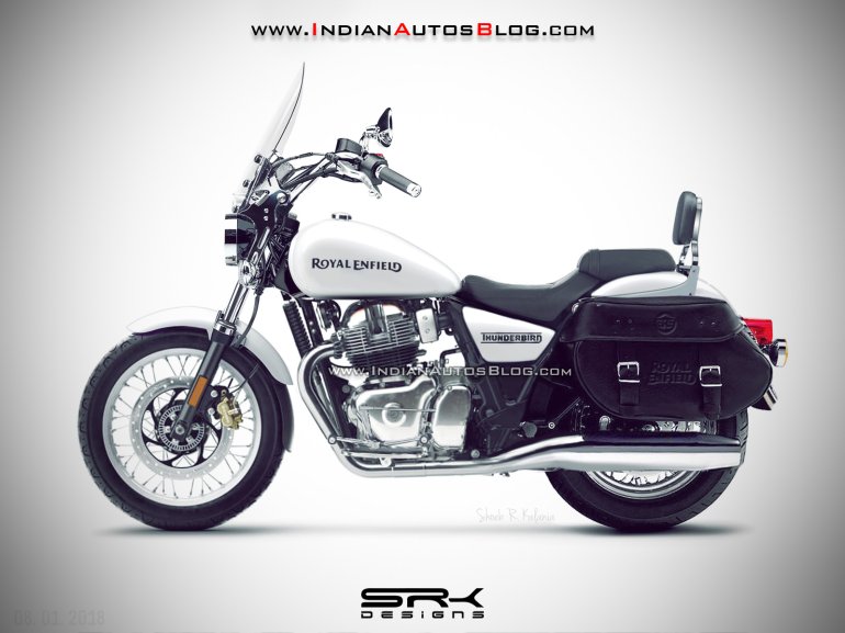Royal Enfield Thunderbird 650 rendering
