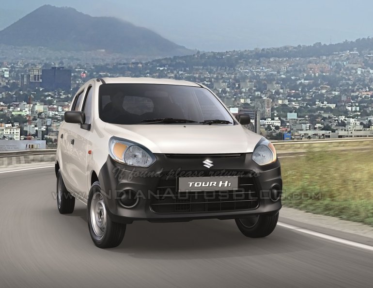 Maruti Tour H1 (Maruti Alto taxi variant) details revealed
