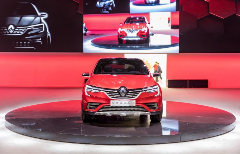 Renault Arkana unveiled at the 2018 Moscow International Auto Salon