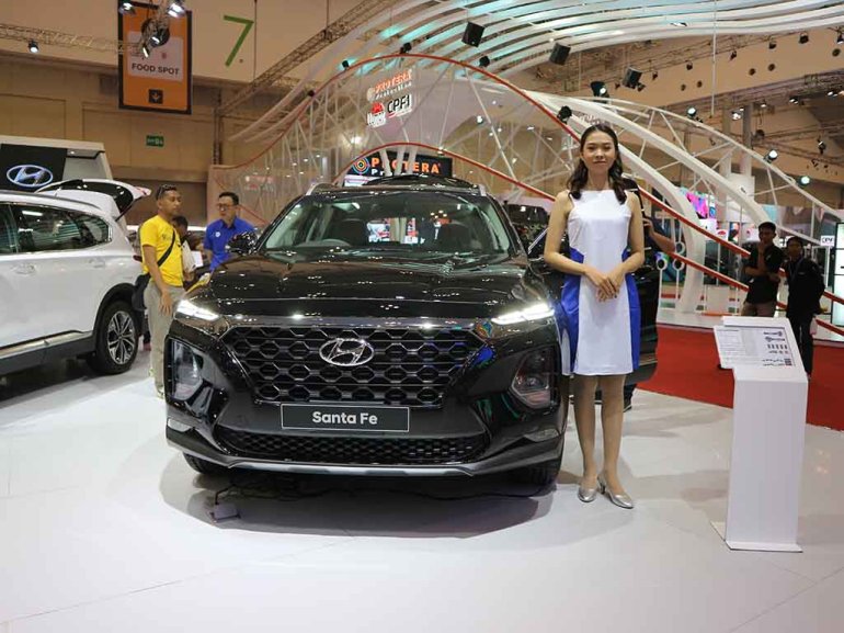 2018 Hyundai Santa Fe Image Front Giias 2018