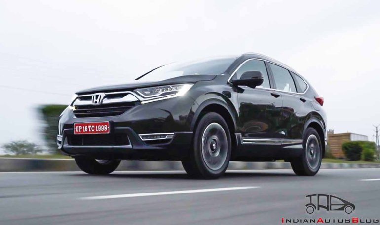 2018 Honda CR-V Review Images Front Three Quarters