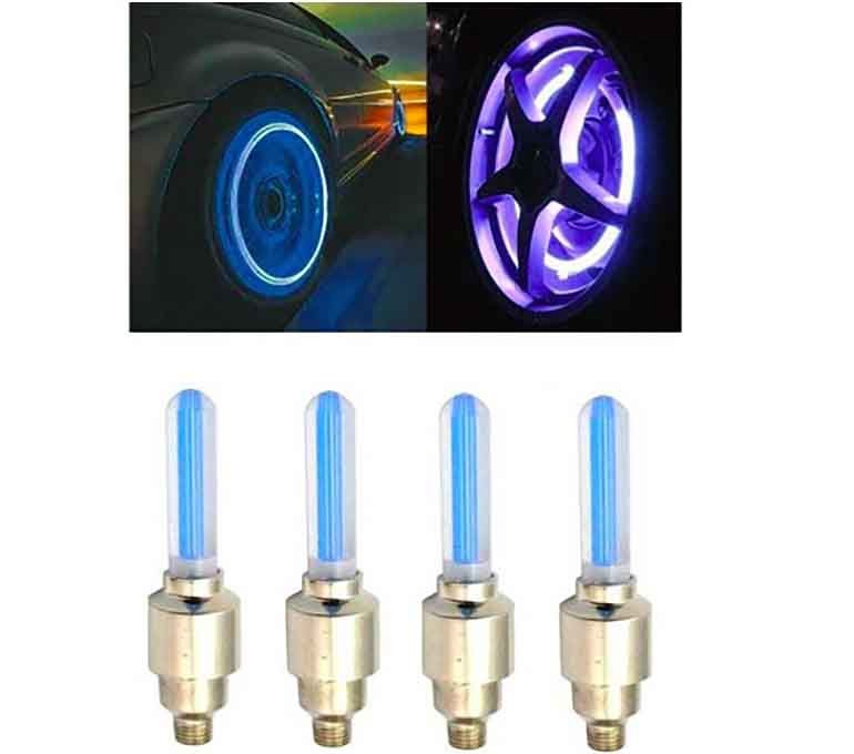 Led Wheel Lights With Tyre Pressure Monitor