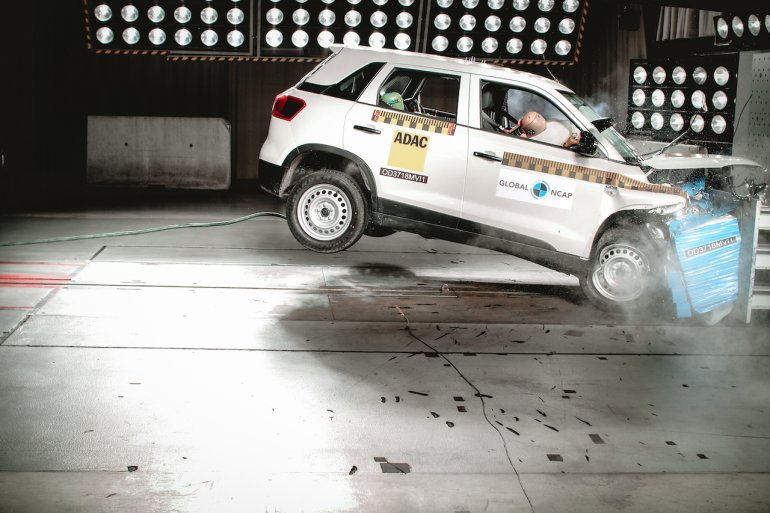 Maruti Vitara Brezza Global Ncap Crash Test