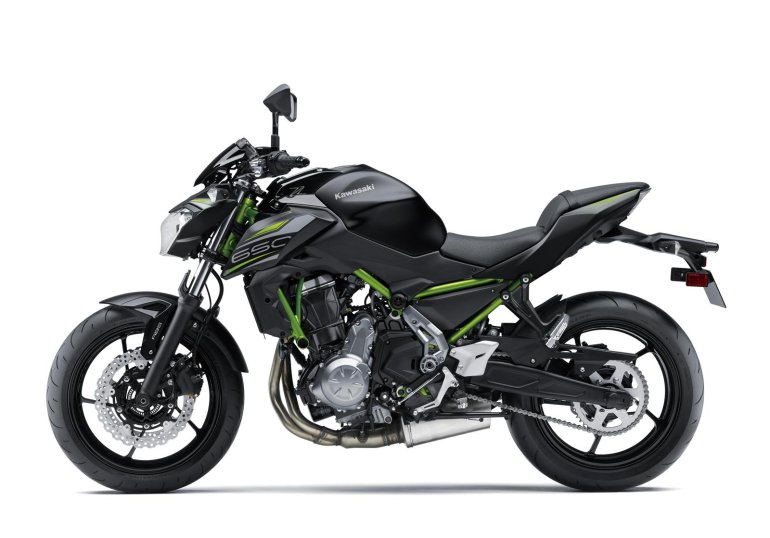 2019 Kawasaki Z650 Side Profile Press Image
