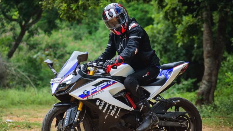 TVS Apache RR 310 Customized With BMW HP4 Race Livery [Video]