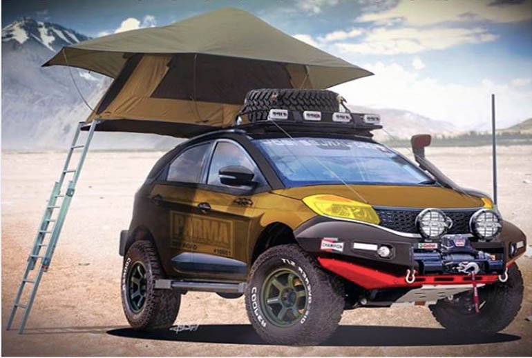 Tata Nexon Off Road Spec Render