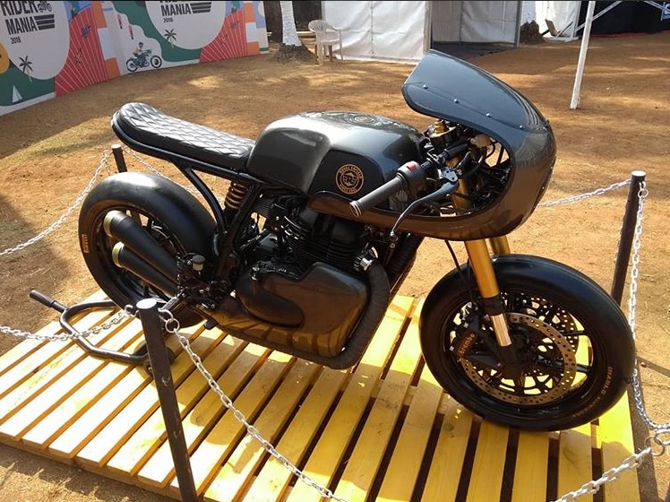 Royal Enfield Continental Gt 650 Modified By Rajpu