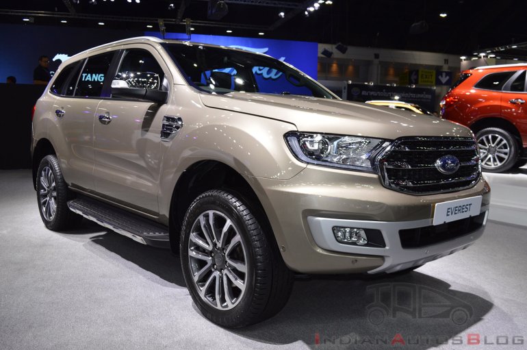 2019 Ford Everest Facelift 2018 Thailand Motor Exp