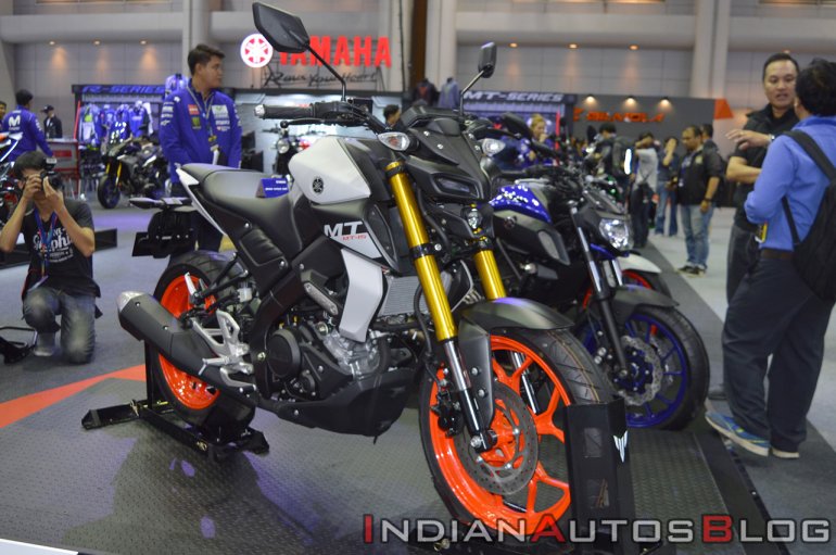  Yamaha  MT 15 at the Thai Motor  Expo  2019 Live